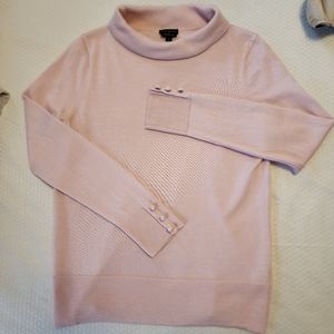 Talbots Pink Merino Wool Sweater - Medium